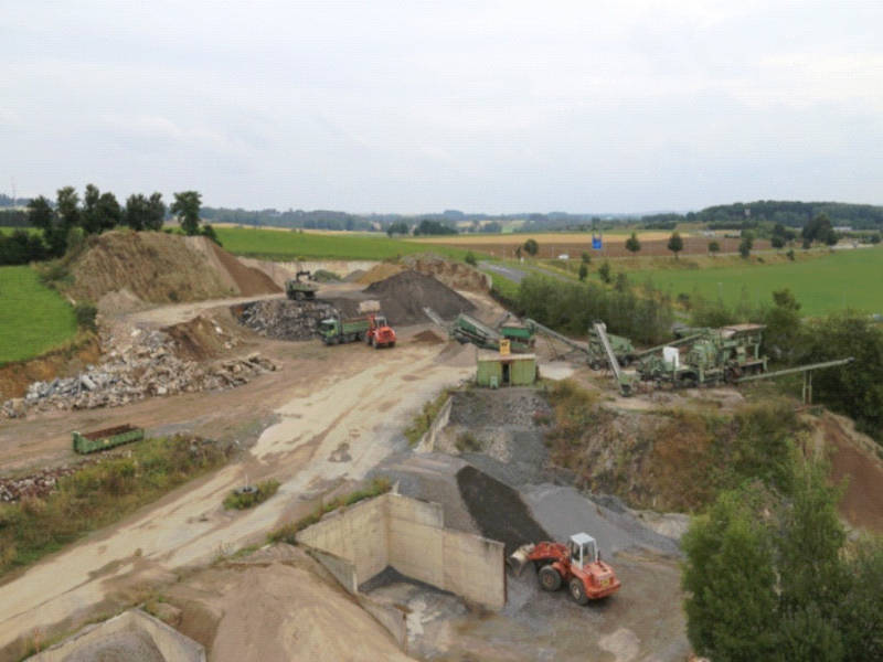 Brechanlage
