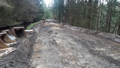 Egerradweg Wegebau